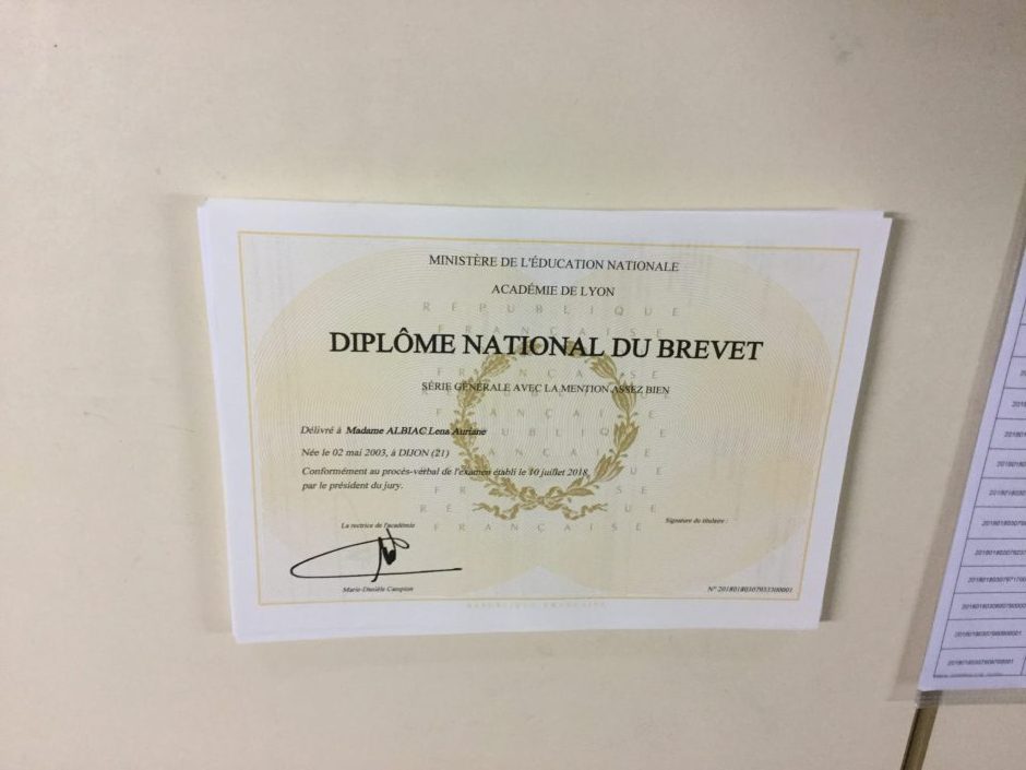 Diplome National Du Brevet Groupe Scolaire Notre Dame De Lourdes Ecole College