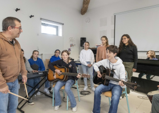 Rock pendant la pause méridienne avec Christophe Borello 