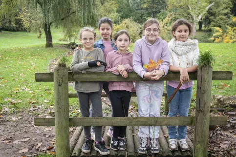 Lou, Charlotte, Gabrielle, Nina, Valentina (CM1)