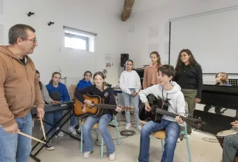 Rock pendant la pause méridienne avec Christophe Borello 