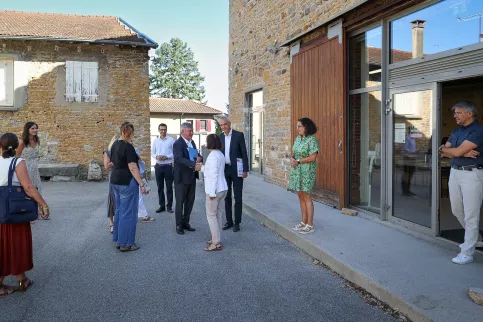 NDL visite Christophe Guilloteau